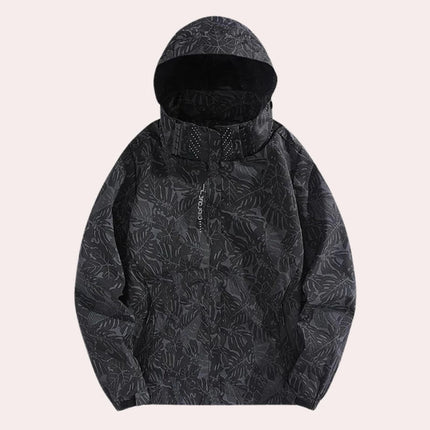 Womens Jacket with Detachable Hood, Camouflage Jacket for Women