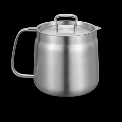Stainless Steel Pot for Deep Frying, Small Deep Fryer Pot with Oil Strainer – image 8