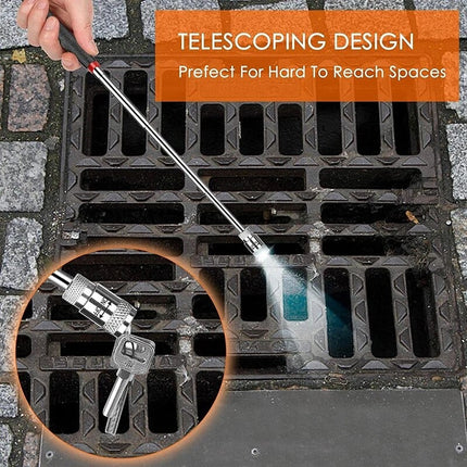 Magnetic Pickup Tool Telescoping, Extendable Telescoping Magnet Grabber Tool
