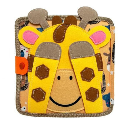 Sensory Activity Story Book for Toddlers, Quiet Activity Book with Buttons and Zippers – image 6