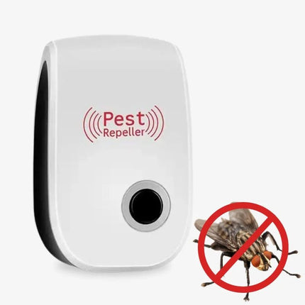 Fly Repellent Indoor, Compact Ultrasonic Bug Repeller Plug In