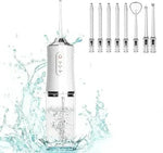 Tuzwa Cordless Water Flosser – Rechargeable Oral Irrigator with 30–110 PSI, 3 Modes, 10.1 Oz Tank & USB-C Charging