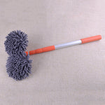 Tuzwa Car Wash Brush – 360° Rotating Head Vehicle Cleaning Brush with Long Detachable Handle for Exterior Car Washing