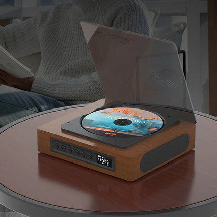 Vintage CD Player, Compact Disc Player with FM Radio Tuner