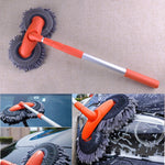 Tuzwa Car Wash Brush – 360° Rotating Head Vehicle Cleaning Brush with Long Detachable Handle for Exterior Car Washing