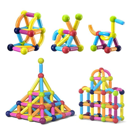 Magnetic Building Blocks for Kids, Fine Motor Skills Toy for Boys
