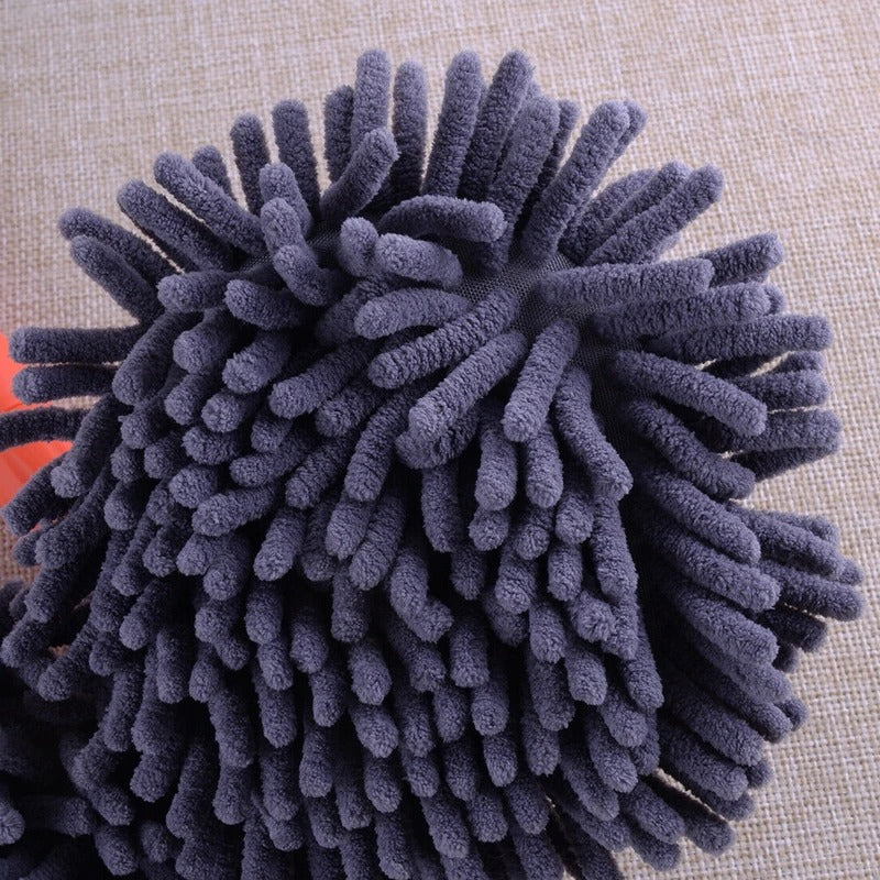 Tuzwa Car Wash Brush – 360° Rotating Head Vehicle Cleaning Brush with Long Detachable Handle for Exterior Car Washing