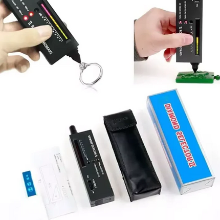 Diamond Tester, High Accuracy Jewelry Diamond Tester for Novice and Expert