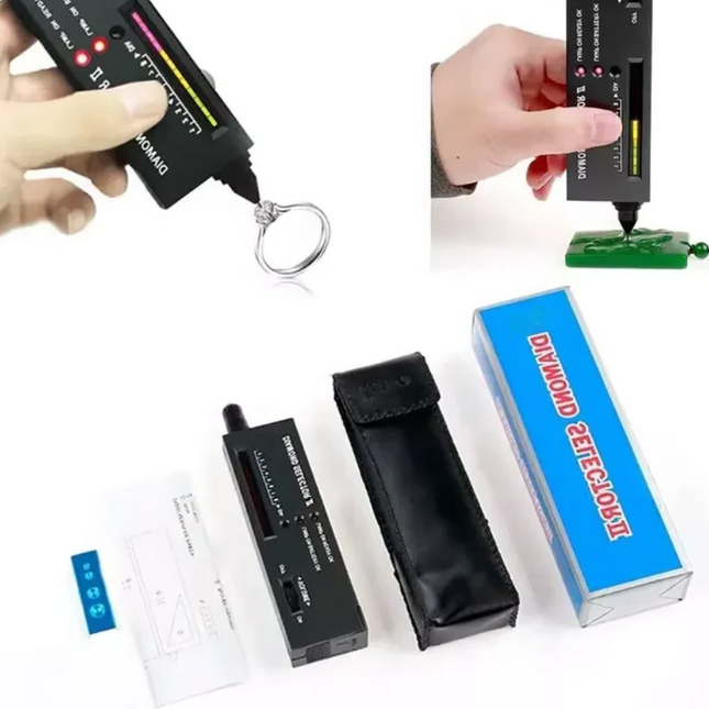 Diamond Tester, High Accuracy Jewelry Diamond Tester for Novice and Expert