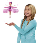 Flying Fairy Toy for Girls, Hand Controlled Flying Toy with USB Charging, Rechargeable Flying Fairy Doll
