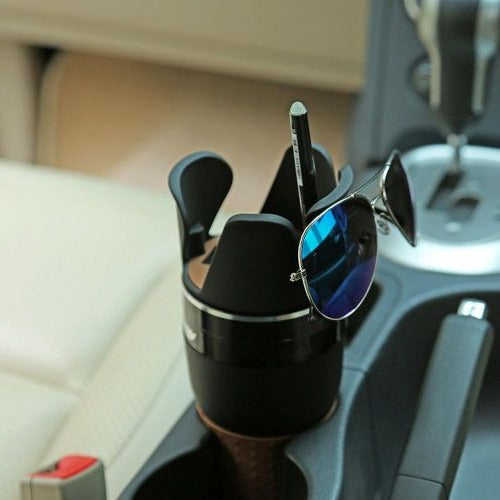 Car Storage Organizer for Cup Holder, Car Organizer for Coins and Keys