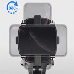 Tuzwa Car Phone Holder Mount – 360° Rotating Phone Mount with 180° Angle Adjustment for Dashboard, Rearview Mirror & Sun Visor
