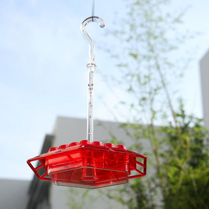 Hummingbird Feeder with Ant Moat, Bird Feeder for Window or Tree