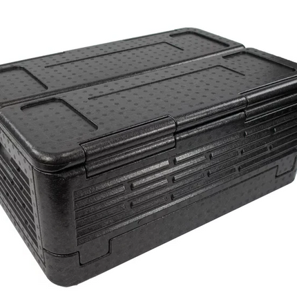Collapsible Cooler Chest for 60 Cans, Portable Cooler for Camping and Beach, Insulated Ice Chest Keeps Drinks Cold