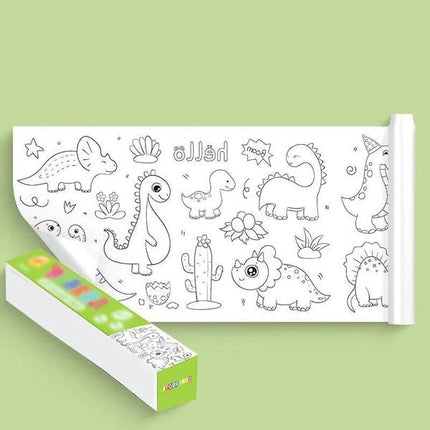 Wall Sticker Drawing Roll, Children's Drawing Roll – image 4