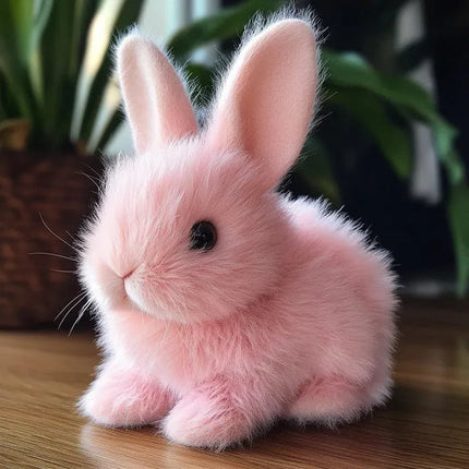 Bunny Toy, Interactive Plush Toy That Hops and Wiggles Ears