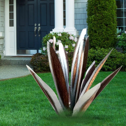 Metal Agave Plant, Rustic Agave Plant Decor for House and Yard – image 5