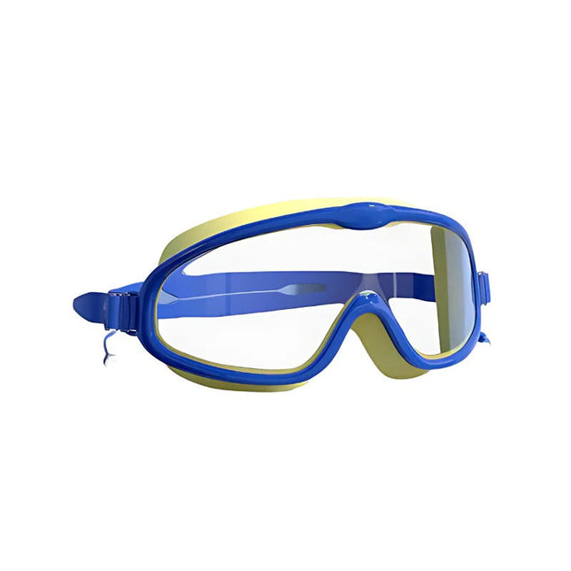 Swim Goggles for Kids, Anti Fog Swim Goggles with Wide View Lenses, Children's Swim Goggles for Ages 4 and Up