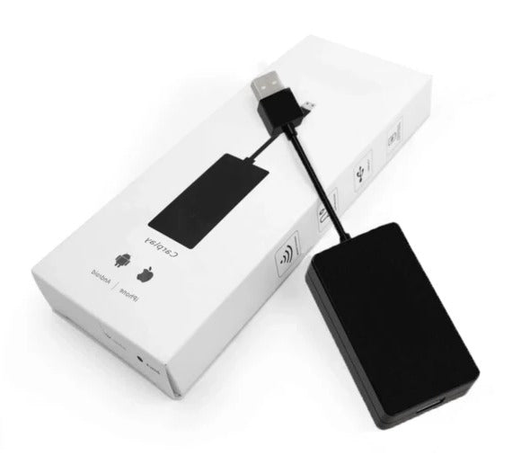 Wireless CarPlay Adapter for Wired CarPlay, Wireless Android Auto Adapter with Bluetooth and WiFi, CarPlay USB Adapter
