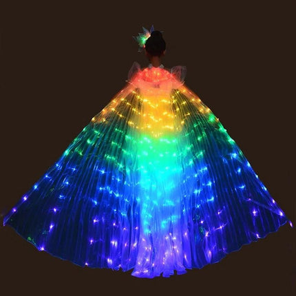 LED Butterfly Wings for Adults and Kids, Butterfly Costume Wings – image 9