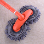 Tuzwa Car Wash Brush – 360° Rotating Head Vehicle Cleaning Brush with Long Detachable Handle for Exterior Car Washing