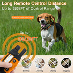 Tuzwa Dog Training Collar with Remote – 3300 Ft Range, Beep, Vibration & Sound Modes, Rechargeable Waterproof Receiver for Small to Large Dogs