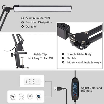 Clamp On Desk Lamp, Clamp On Light – image 10