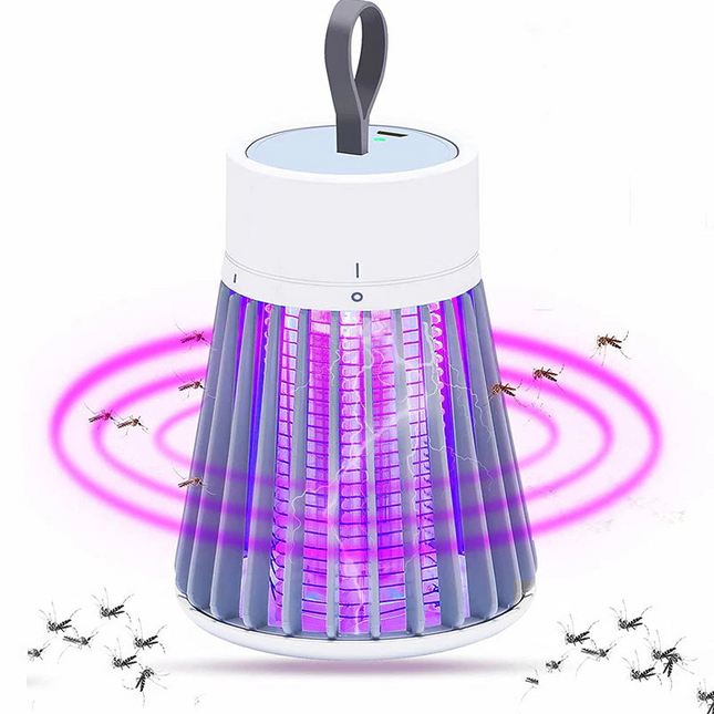 Bug Zapper Indoor and Outdoor, Portable Insect Zapper for Camping