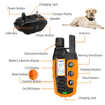 Tuzwa Dog Training Collar with Remote – 3300 Ft Range, Beep, Vibration & Sound Modes, Rechargeable Waterproof Receiver for Small to Large Dogs