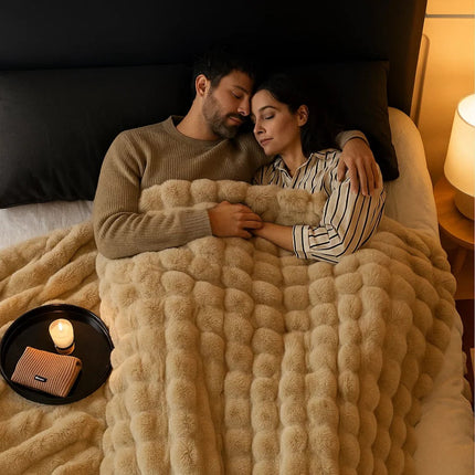 Soft Blanket for Bed and Couch, Cozy Blanket for All Season – image 5