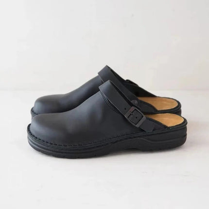 Mens Slippers, Leather House Slippers for Men