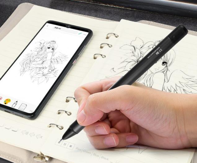 Smart Pen and Notebook Set, Electronic Notebook with Real Time Sync