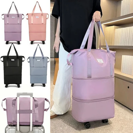 Backpack with Wheels Expandable, Travel Backpack with Wet and Dry Compartments – image 10