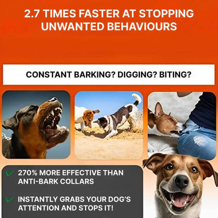 Dog Bark Stopper, Handheld Ultrasonic Anti Bark Device for Dogs with 49 ft Range – image 6