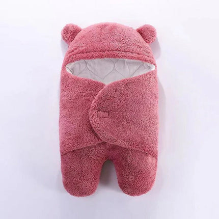 Baby Sleep Sack Fleece with Bear Ears, Baby Pajamas in 3 Sizes – image 4