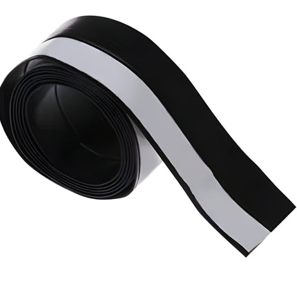 Weatherstrip for Doors and Windows Peel and Stick, Flexible Door Seal Strip 196.85 in, Door Draft Seal for Indoor Use