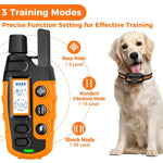 Tuzwa Dog Training Collar with Remote – 3300 Ft Range, Beep, Vibration & Sound Modes, Rechargeable Waterproof Receiver for Small to Large Dogs
