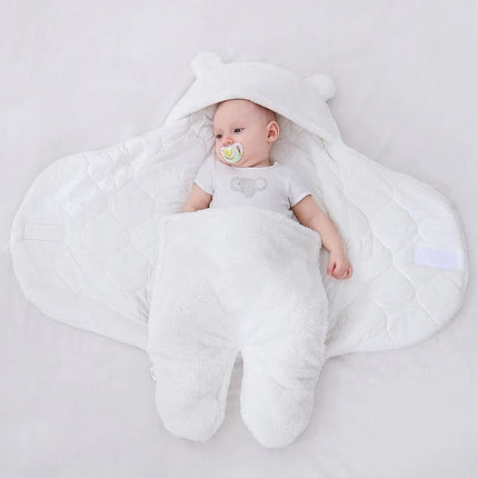 Baby Sleep Sack Fleece with Bear Ears, Baby Pajamas in 3 Sizes – image 12
