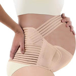 Tuzwa Maternity Support Belt – Adjustable Pregnancy Belly Band for Lower Back, Abdomen & Pelvic Support, Sizes S–XXL