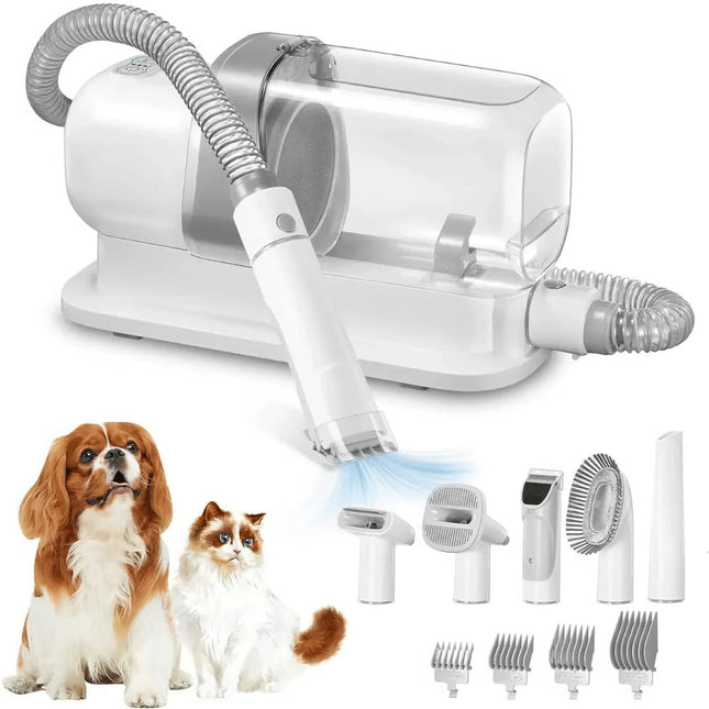 Pet Fur Vacuum for Dog Grooming, Low Noise Dog Grooming Tools