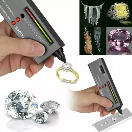 Diamond Tester, High Accuracy Jewelry Diamond Tester for Novice and Expert, Gemstone Tester, Jeweler Tools