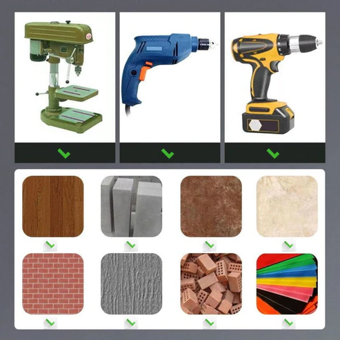 Masonry Drill Bits, Concrete Drill Bits for Metal and Glass