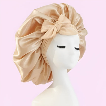 Silk Hair Bonnet for Sleeping with Elastic Band