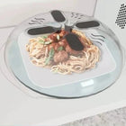 Microwave Cover for Splatter, Magnetic Microwave Splatter Cover with Steam Vents, Microwave Food Cover for Plates