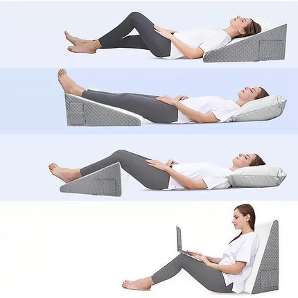 Wedge Pillow for Acid Reflux, Bed Wedge Pillow for Snoring with Washable Cover – image 6