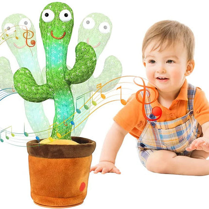 Dancing Cactus Toy for Toddlers, Musical Cause and Effect Toy