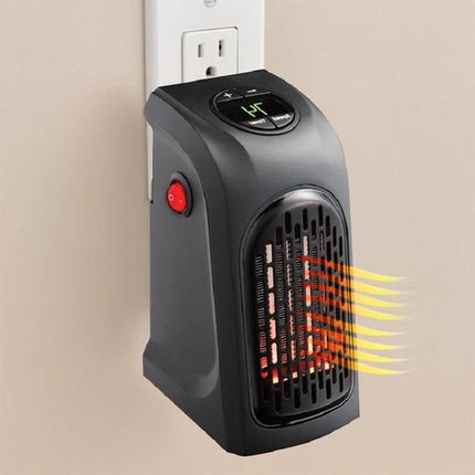 Portable Space Heater, Plug In Electric Space Heater with 2 Stage Heating, Low Wattage Portable Electric Heater