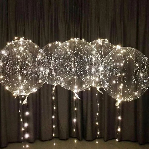 LED Balloons, Reusable Light Up Balloons with Color Changing Lights