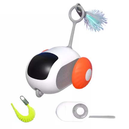 Remote Control Cat Toy, Rechargeable Remote Control Toy Car for Pet Chase