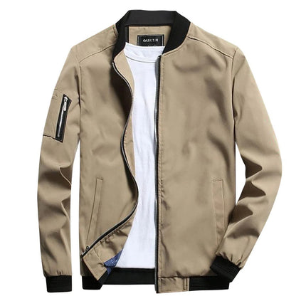 Men's Jacket for Spring and Summer, Water Repellent Jacket with Pockets, M to 3XL – image 9